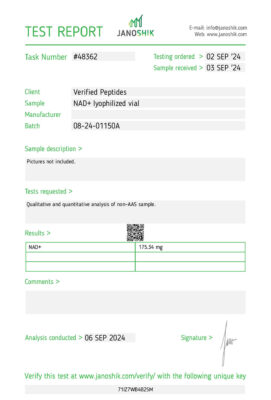 NAD Test Report September 2024